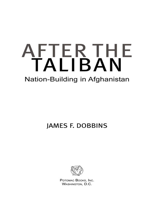 Title details for After the Taliban by Amb. James F. Dobbins - Available